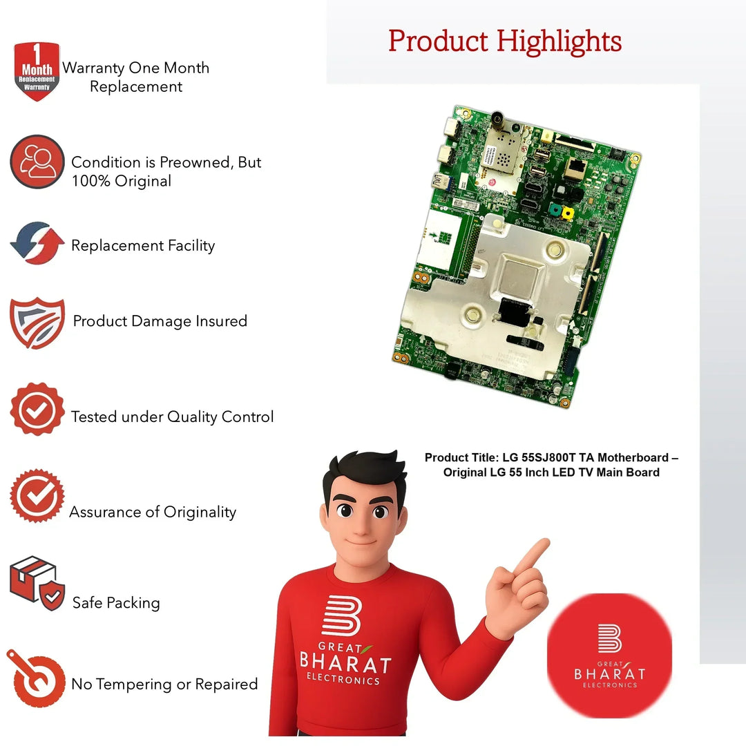 LG55SJ800T-TAMotherboard_OriginalLG55InchLEDTVMainBoard_Slide1 - Great Bharat Electronics