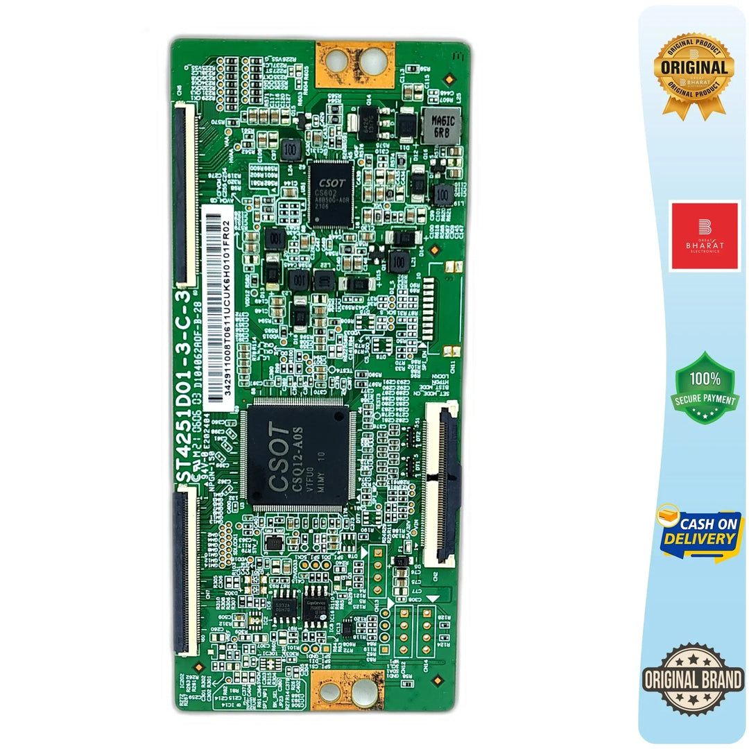 Acer AR43AP2851UHD T-Con Board – Acer 43 Inch LED TV Replacement Part - Great Bharat Electronics