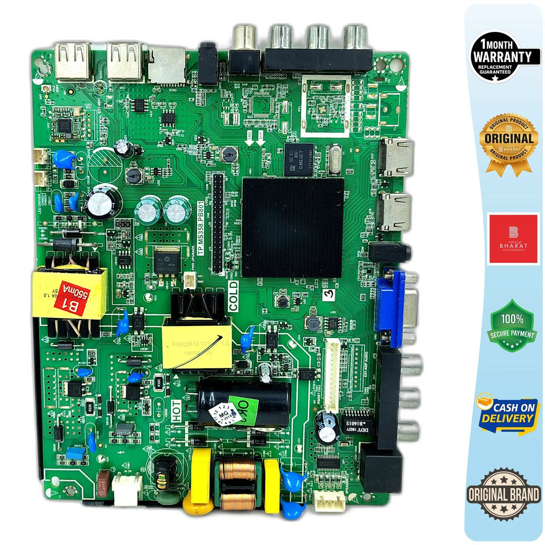 BPL T32SH30A Motherboard – BPL 32 Inch LED TV Main Board Replacement - Great Bharat Electronics