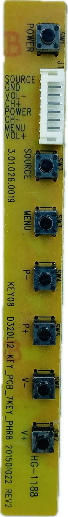 China LED TV IR Sensor (Power Button) for Model SKY-55 - Great Bharat Electronics