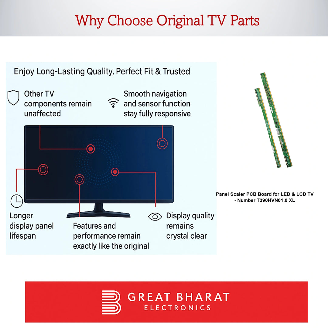 PCB Number T390HVN01.0 XL LED TV Panel PCB Board, LED TV Scaler PCB Board