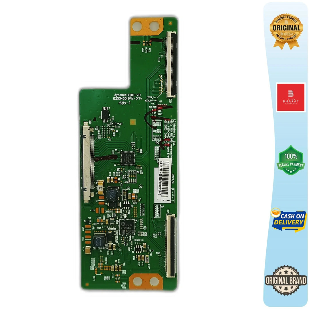 Micromax 43T6950FHD T-con Board for 43 Inch LED TV - Great Bharat Electronics