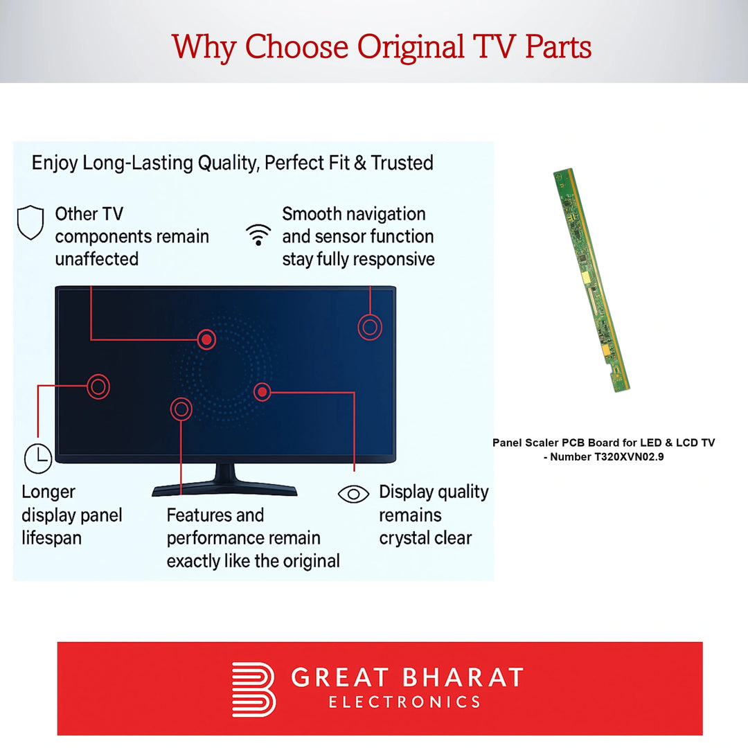 PCB Number T320XVN02.9 LED TV Panel PCB Board, LED TV Scaler PCB Board