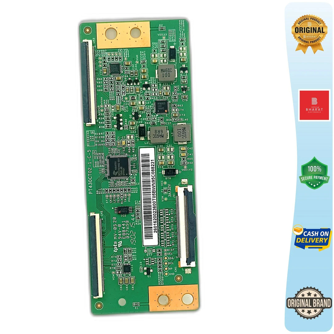 Impex GLORIA43 T-Con Board – Impex 43 Inch LED TV Replacement Part - Great Bharat Electronics