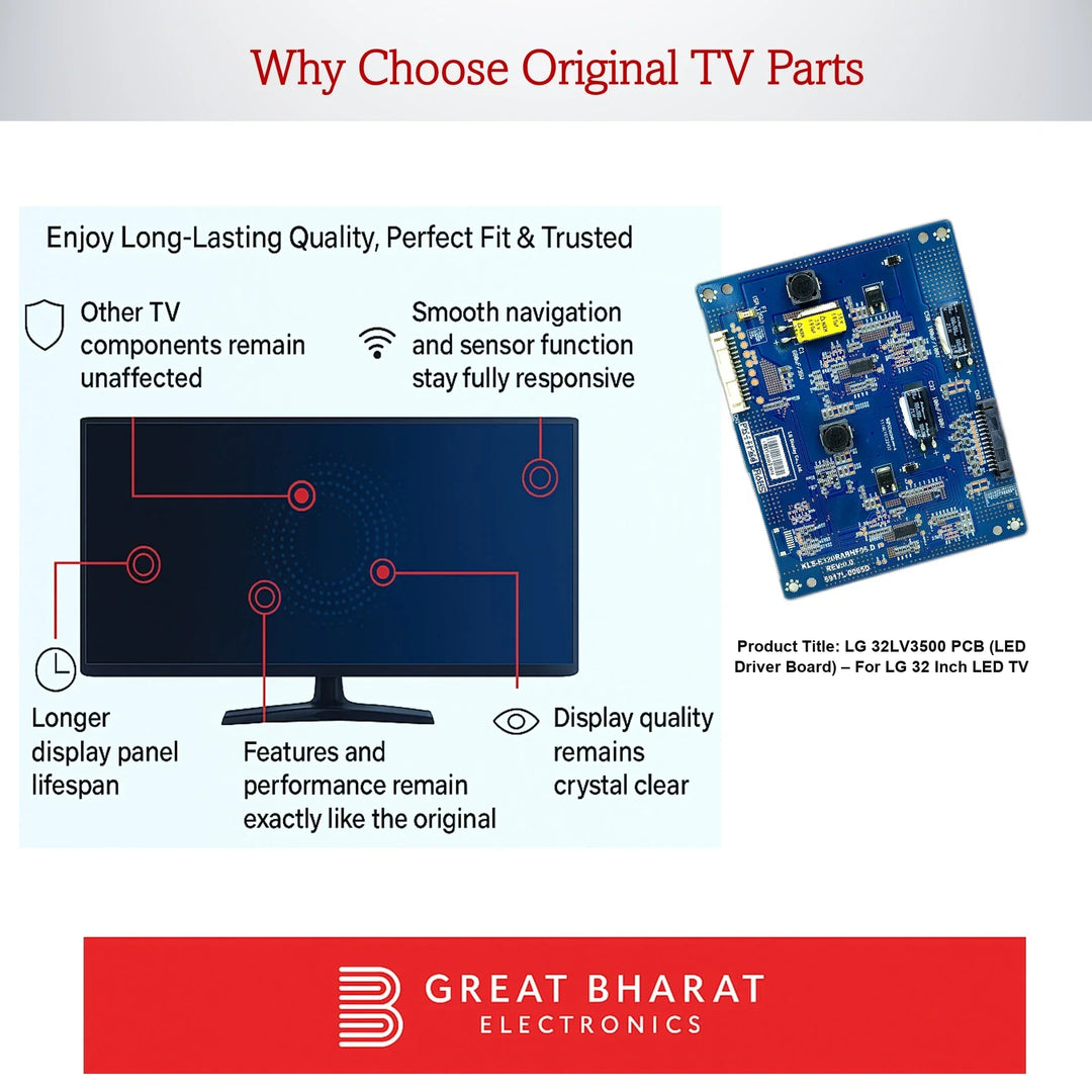 LG 32LV3500 PCB (LED Driver Board) – For LG 32 Inch LED TV - Great Bharat Electronics