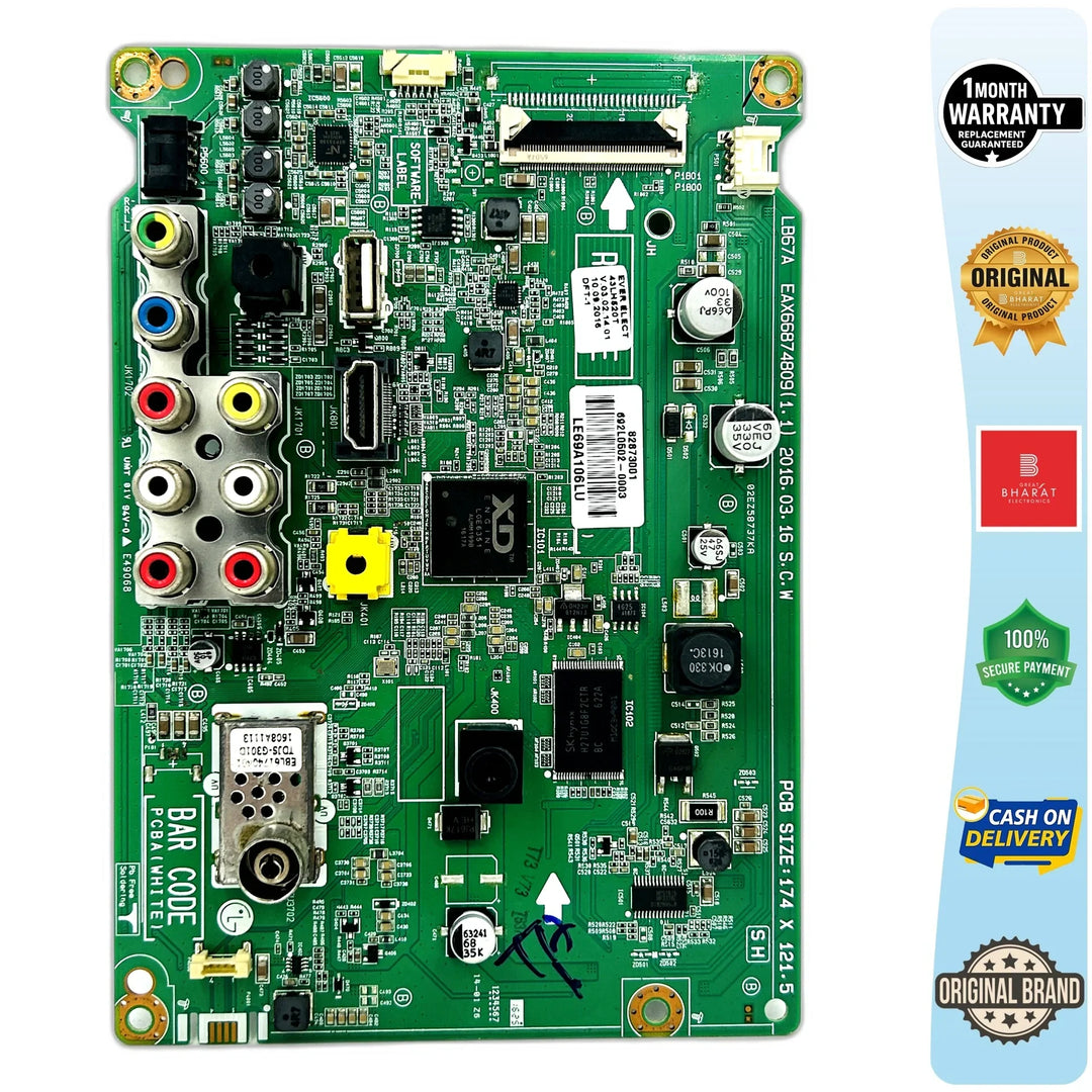 LG 43LH520F-TE Motherboard – LG 43 Inch LED TV Main Board Replacement - Great Bharat Electronics