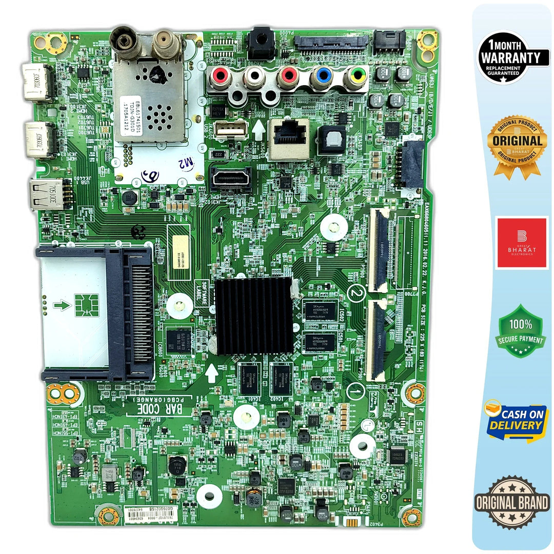 LG 43UH654V Motherboard – LG 43 Inch LED TV Main Board Replacement - Great Bharat Electronics