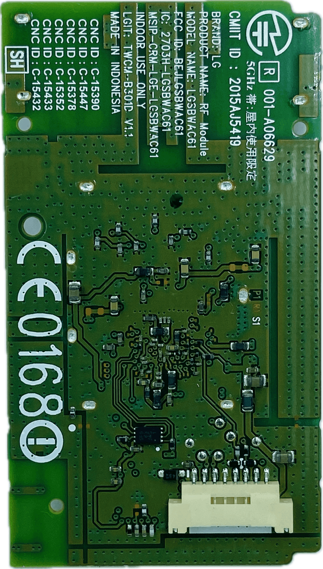 LG LED TV Wi-Fi Module β Model 43UH650T - Great Bharat Electronics