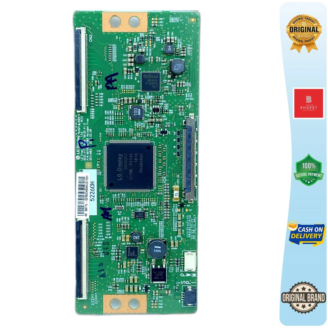 Micromax 49TA7000UHD T-Con Board β Micromax 49 Inch LED TV Replacement Part - Great Bharat Electronics