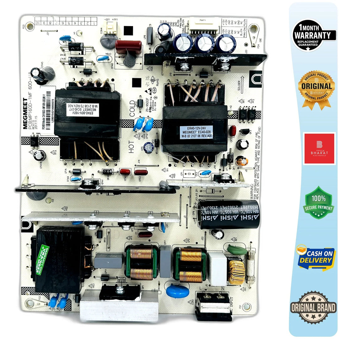 Nokia 55UHDADNVVGE Power Supply Board – Nokia 55 Inch LED TV SMPS Replacement - Great Bharat Electronics