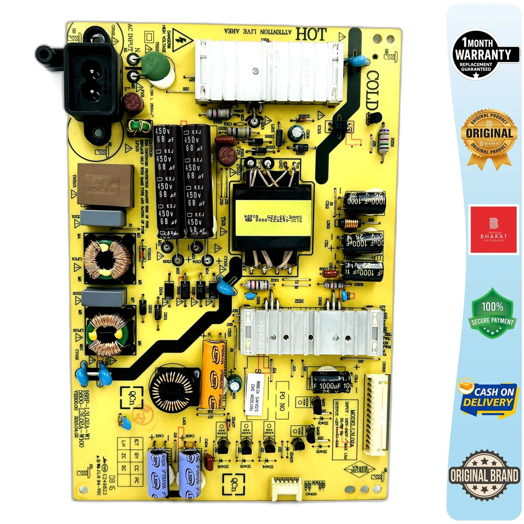 Panasonic TH43D650DX Power Supply Board – Panasonic 43 Inch LED TV SMPS Replacement - Great Bharat Electronics