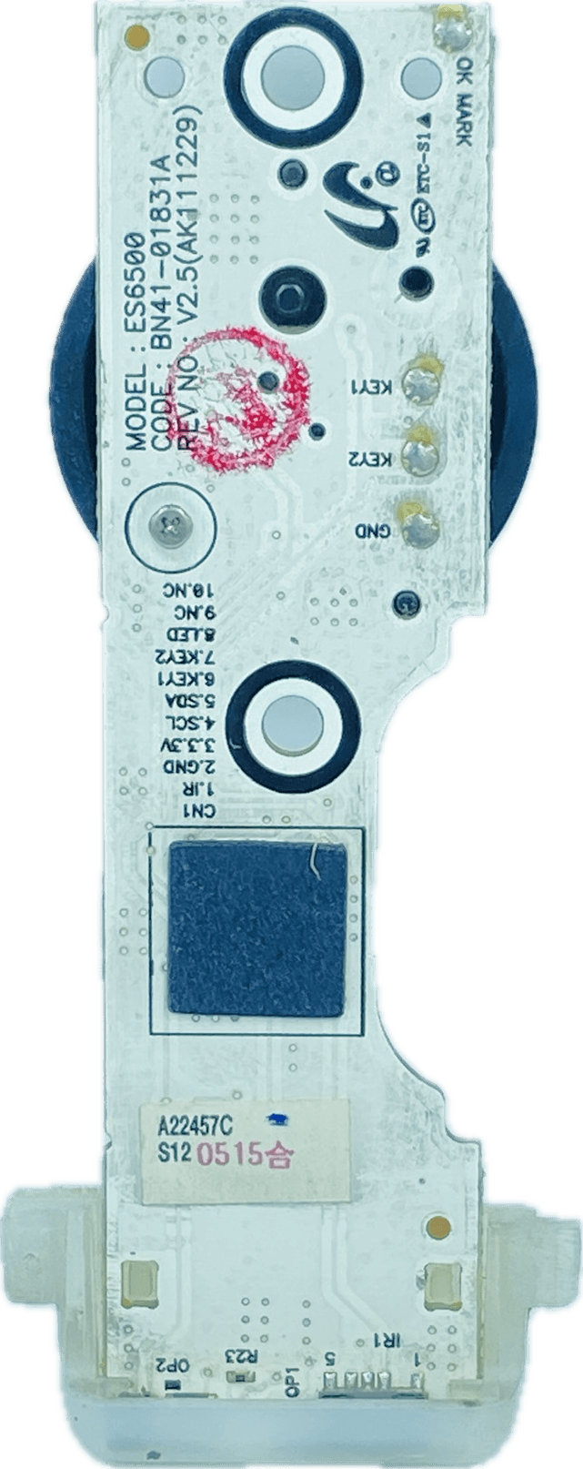 Samsung LED TV IR Sensor for Model UA55ES6200R
