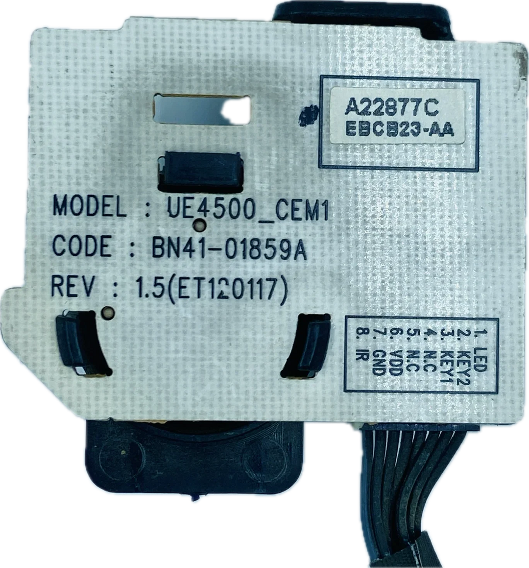 Samsung LED TV IR Sensor (Power Button) for Model UA32EH4500M - Great Bharat Electronics