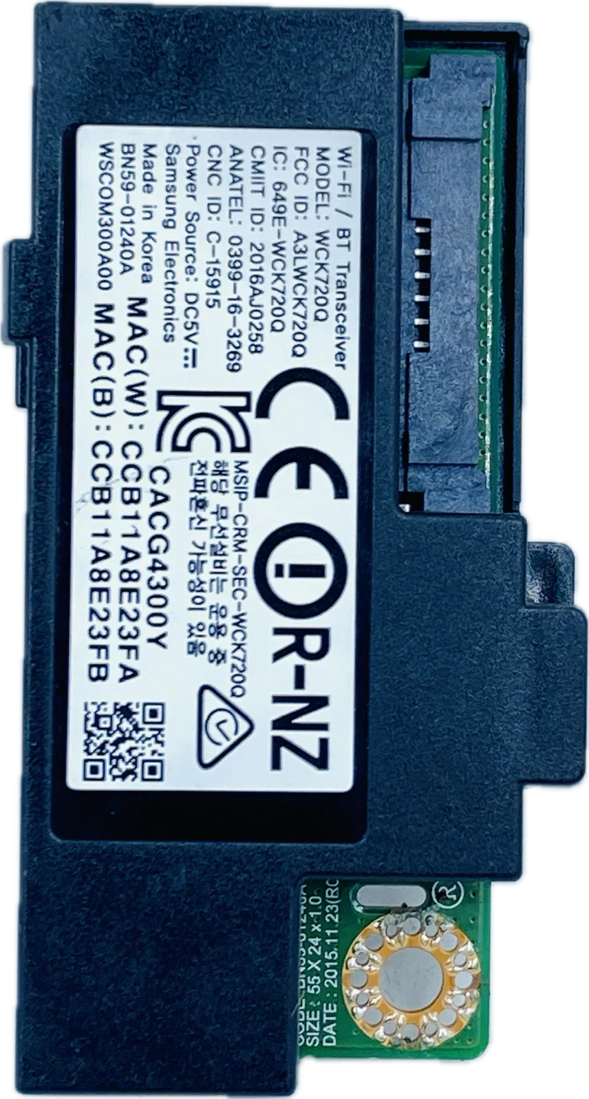 Samsung LED TV Wi-Fi Module for Model UA40K5570AU - Great Bharat Electronics