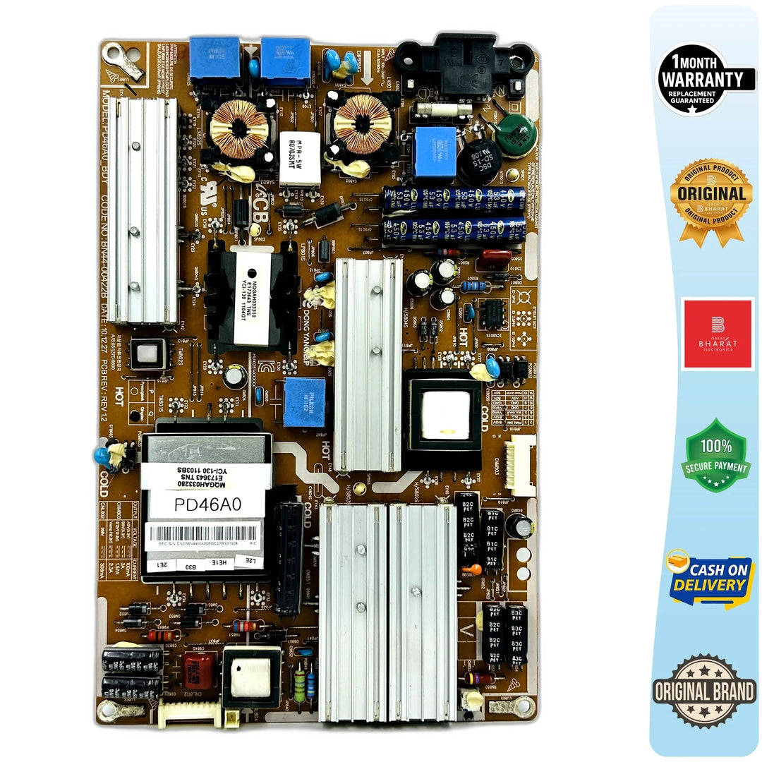 Samsung UA40D5030PR Power Supply Board – Samsung 40 Inch LED TV SMPS Replacement - Great Bharat Electronics