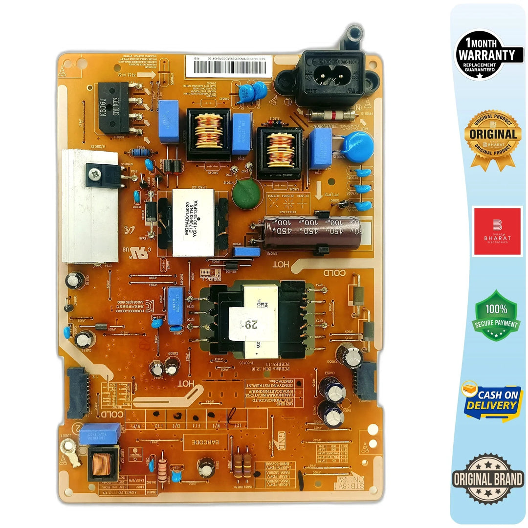 Samsung UA43J5100AK Power Supply Board – Samsung 43 Inch LED TV SMPS Replacement - Great Bharat Electronics