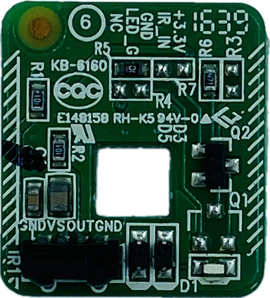 Sanyo LED TV IR Sensor (Power Button) for Model 43S7100F - Great Bharat Electronics