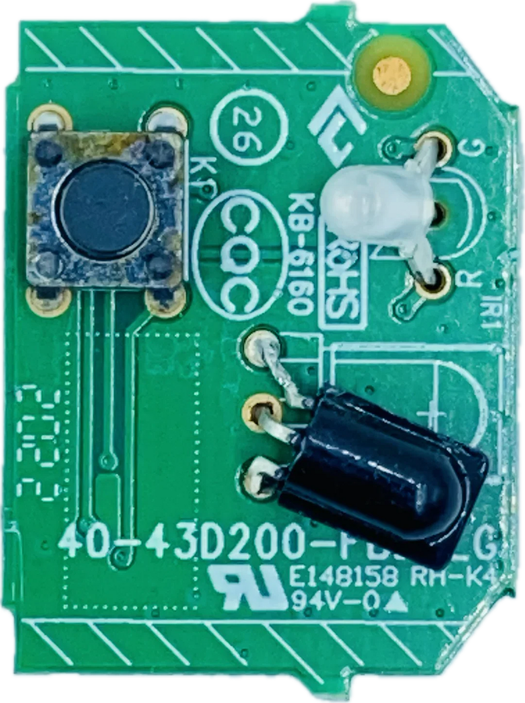 Sanyo LED TV IR Sensor (Power Button) for Model XT50UHD4S - Great Bharat Electronics