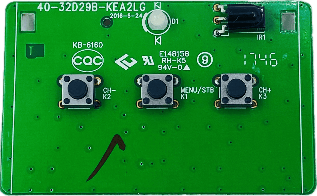 TCL LED TV IR Sensor β Model 32S62S - Great Bharat Electronics