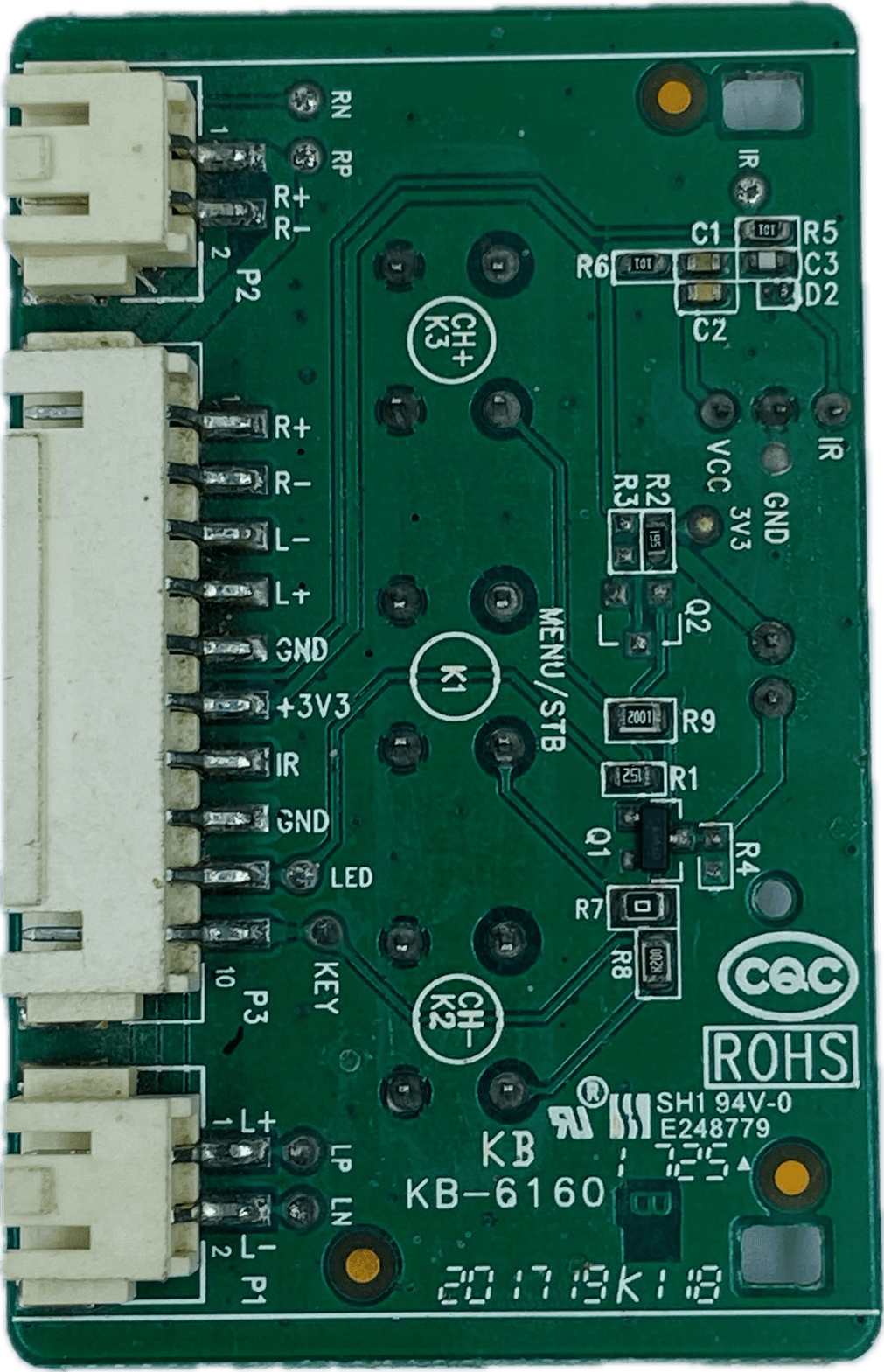 TCL LED TV IR Sensor β Model L39D2900 - Great Bharat Electronics