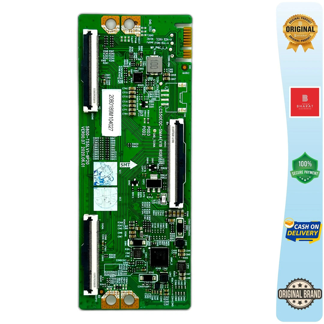 Thomson 55OPMAX9055 T-Con Board – Thomson 55 Inch LED TV Replacement Part - Great Bharat Electronics