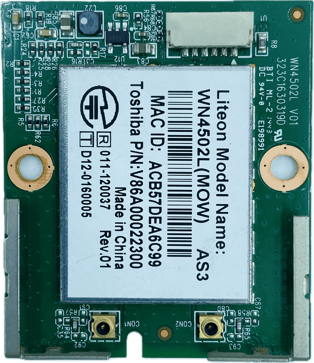 Toshiba LED TV Wi-Fi Module β Model 40L5450EE - Great Bharat Electronics