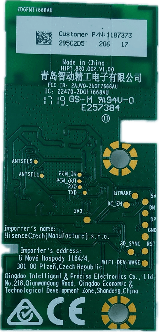 VU LED TV Wi-Fi Module – Model 50OA - Great Bharat Electronics