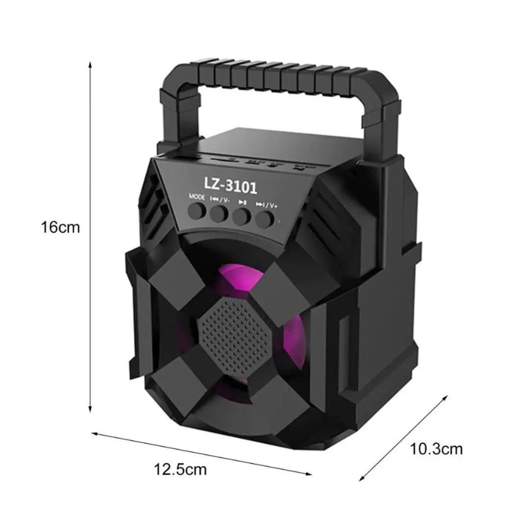 GBE Bluetooth Speaker with Light - Great Bharat Electronics