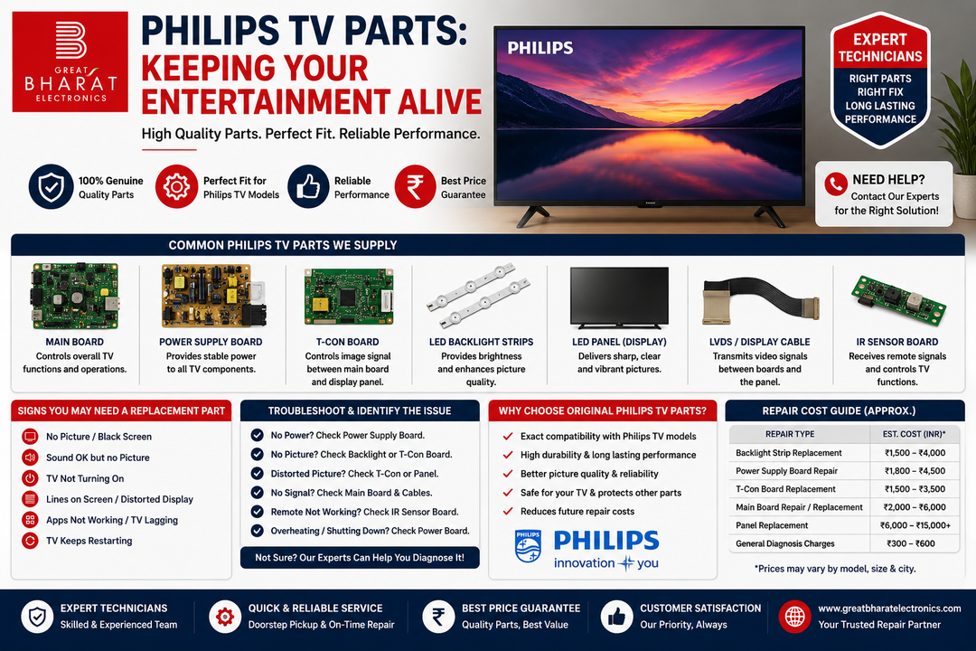 Philips TV Parts: Keeping Your Entertainment Alive