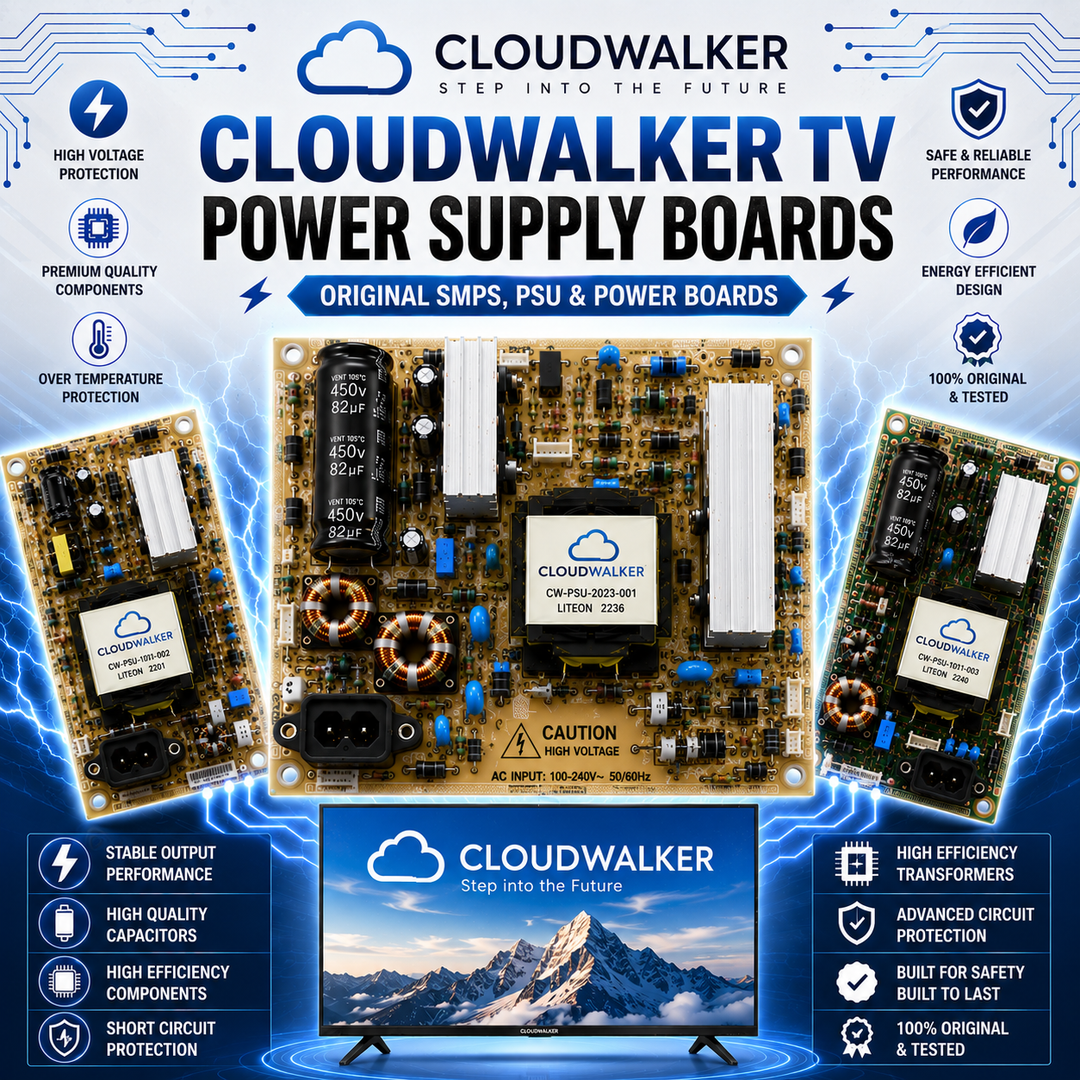 CloudWalker TV Power Supply Boards - Great Bharat Electronics