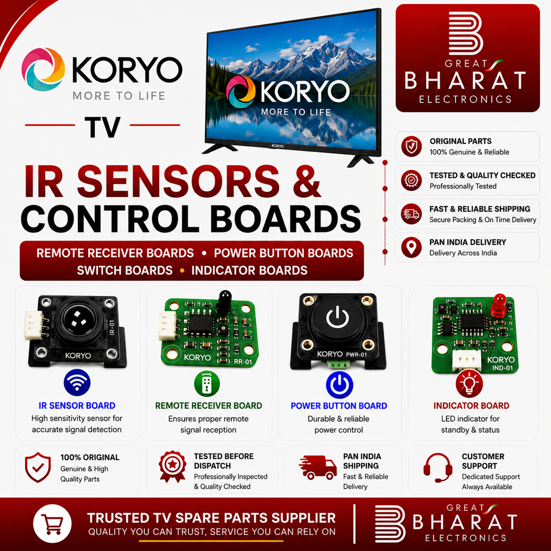 Koryo TV IR Sensors | Koryo Remote Receiver & Power Button Boards