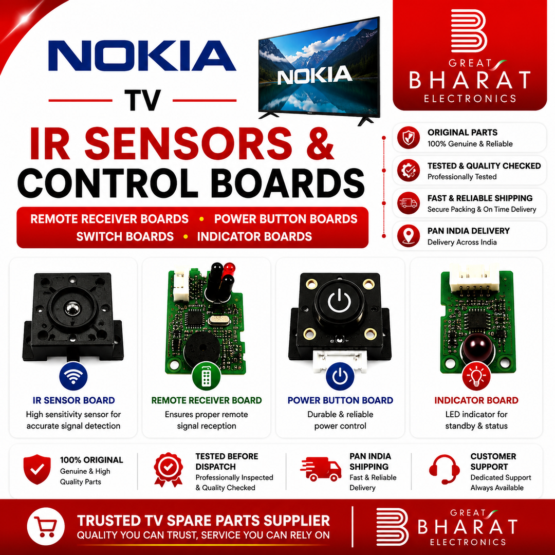 Nokia TV IR Sensors | Nokia Remote Receiver & Power Button Boards - Great Bharat Electronics