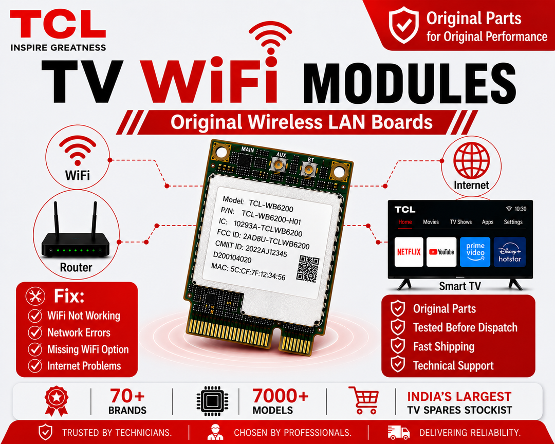 TCL TV WiFi Module | Original Wireless LAN Modules - Great Bharat Electronics