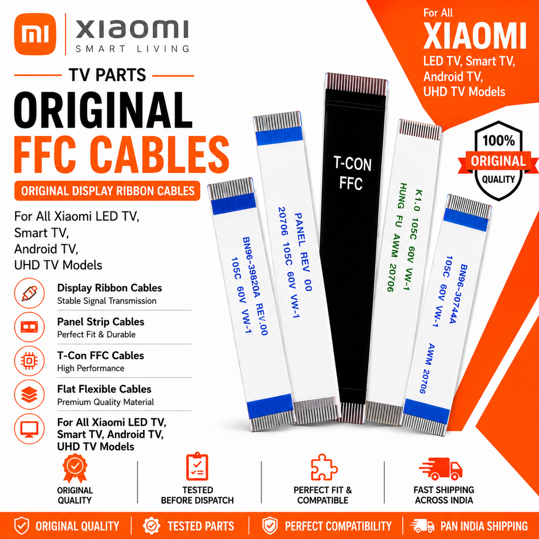 Xiaomi TV FFC Ribbon Cables | Original Flat Flexible Cables