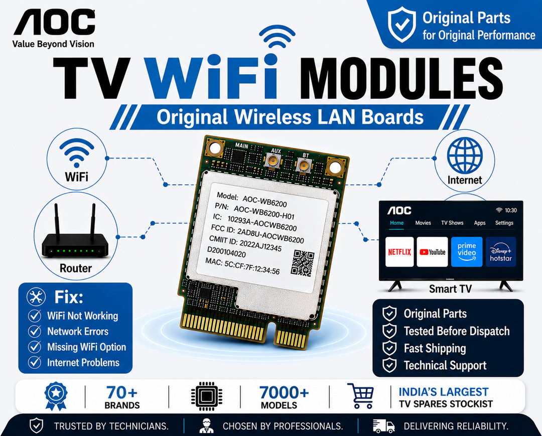 AOC TV WiFi Module | Original Wireless LAN Modules - Great Bharat Electronics