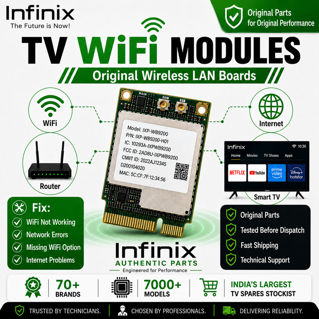 Infinix TV WiFi Module | Original Wireless LAN Modules - Great Bharat Electronics