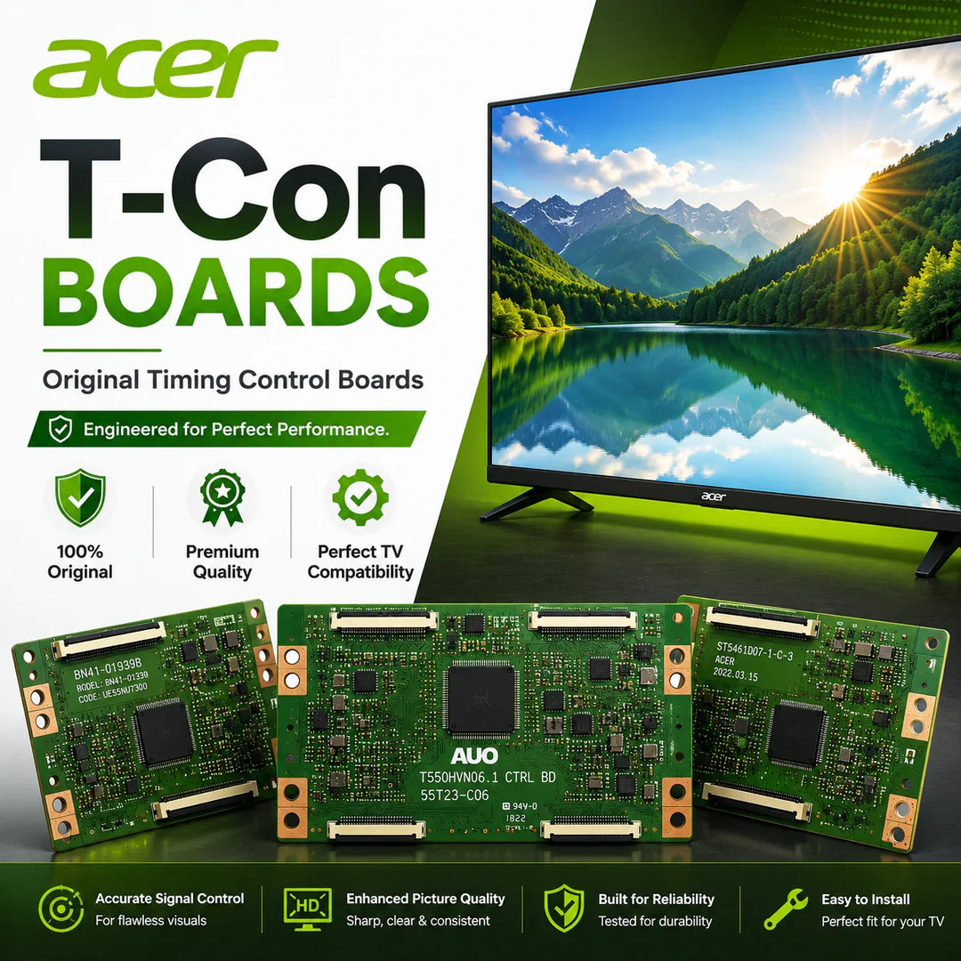 Acer TV T-Con Boards | Original Timing Control Boards - Great Bharat Electronics