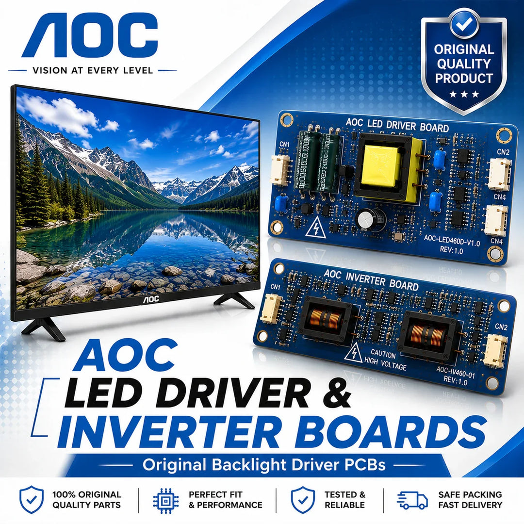 AOC TV LED Driver & Inverter Boards - Great Bharat Electronics