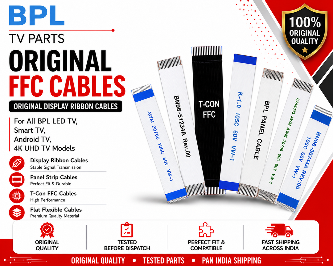 BPL TV FFC Cables | Original Display Ribbon Cables