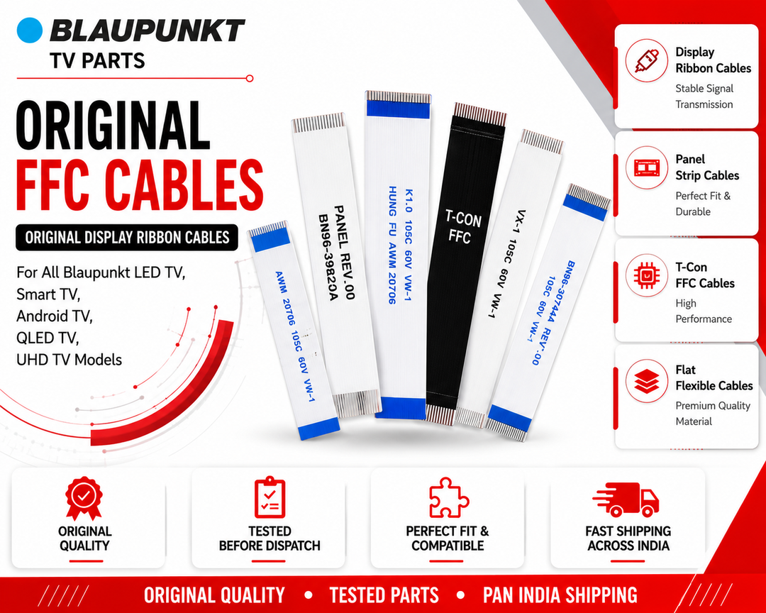 Blaupunkt TV FFC Cables | Original Display Ribbon Cables India