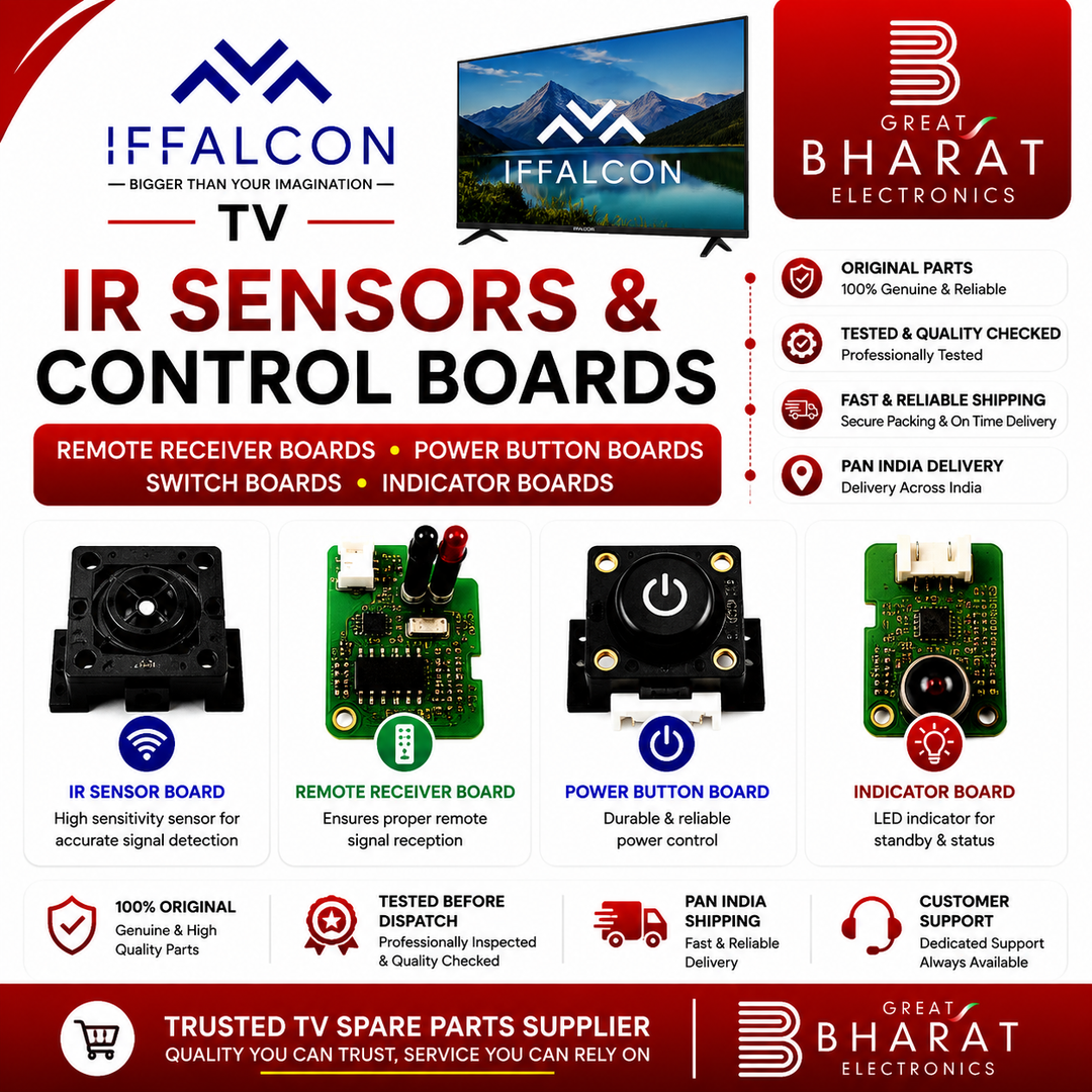 iFFALCON TV IR Sensors | iFFALCON Remote Receiver & Power Button Boards - Great Bharat Electronics