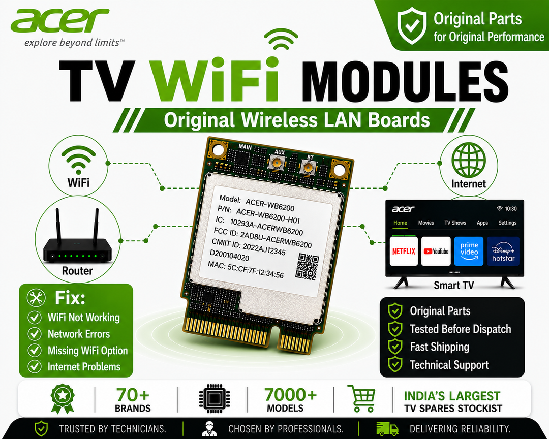 Acer TV WiFi Module | Original Wireless LAN Modules - Great Bharat Electronics