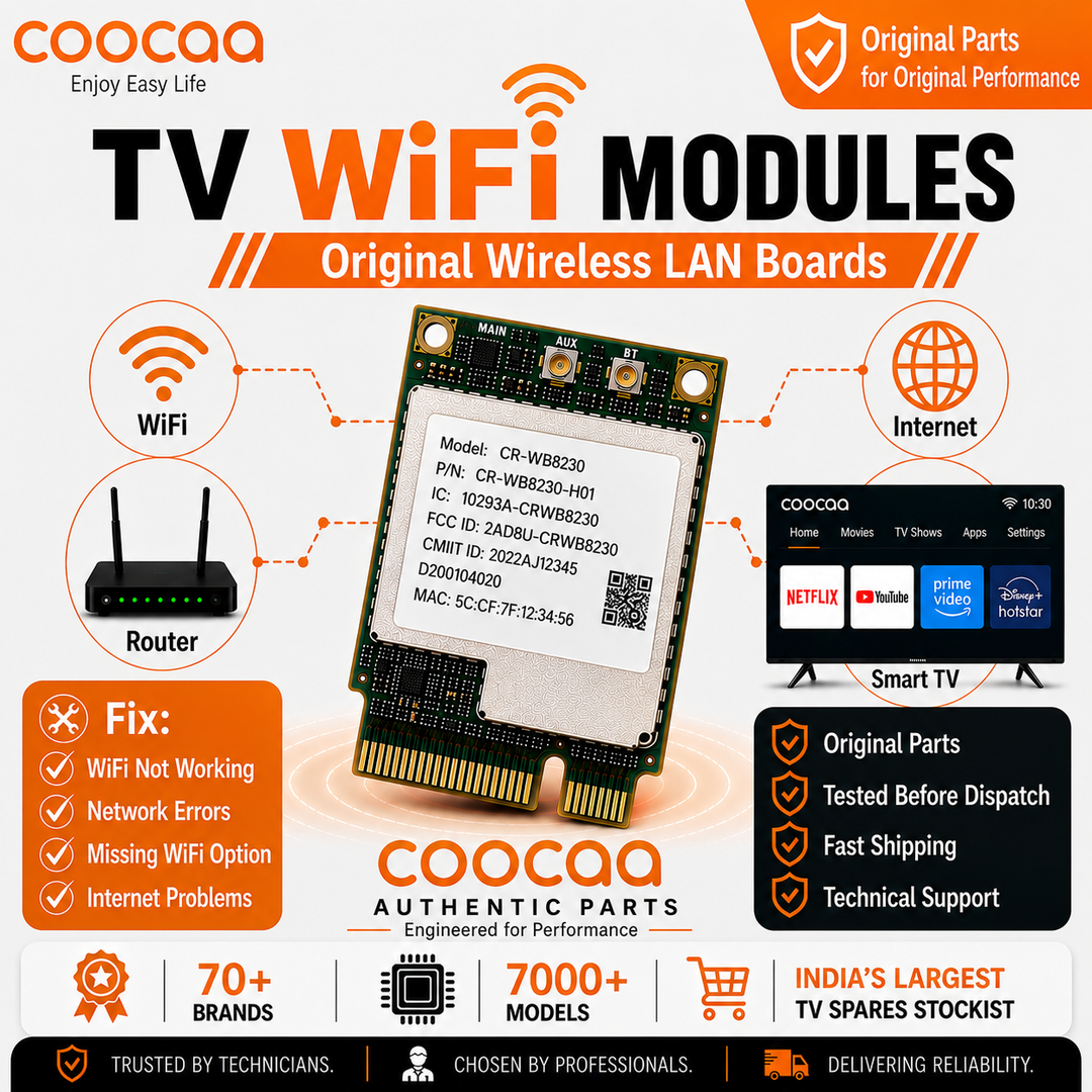 Coocaa TV WiFi Module | Original Wireless LAN Modules - Great Bharat Electronics