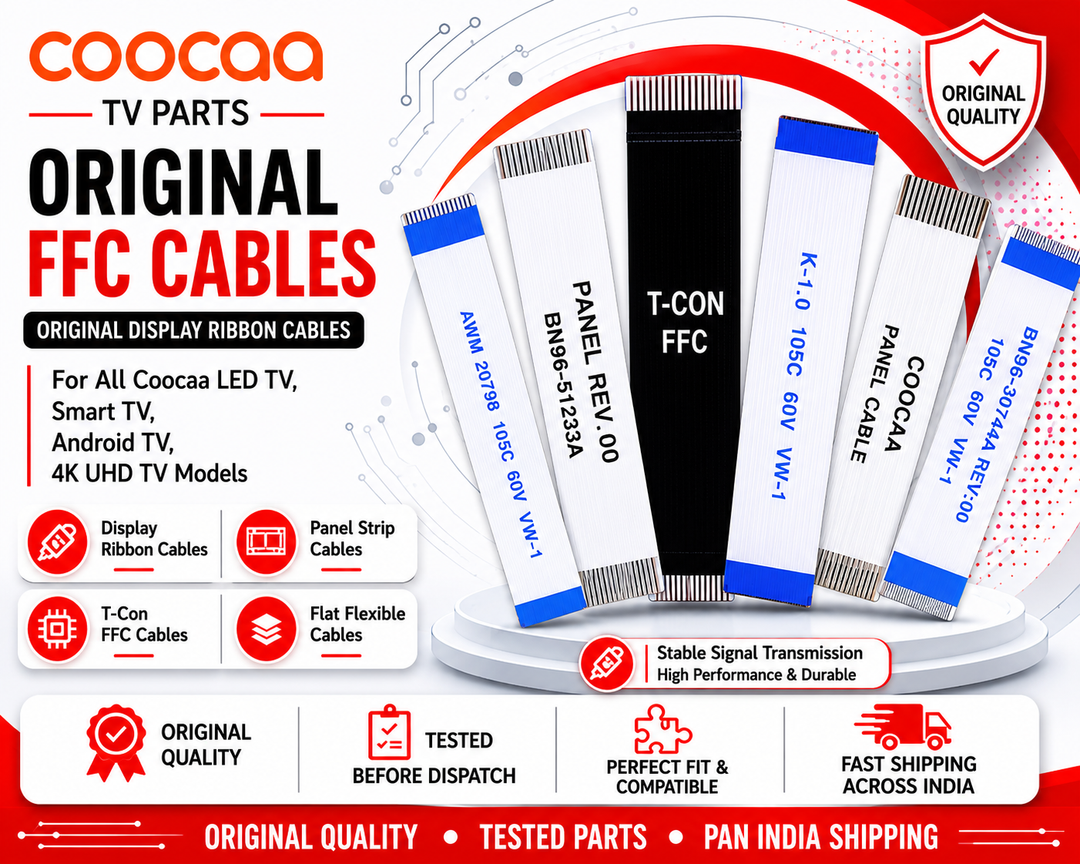Coocaa TV FFC Cables | Original Display Ribbon Cables