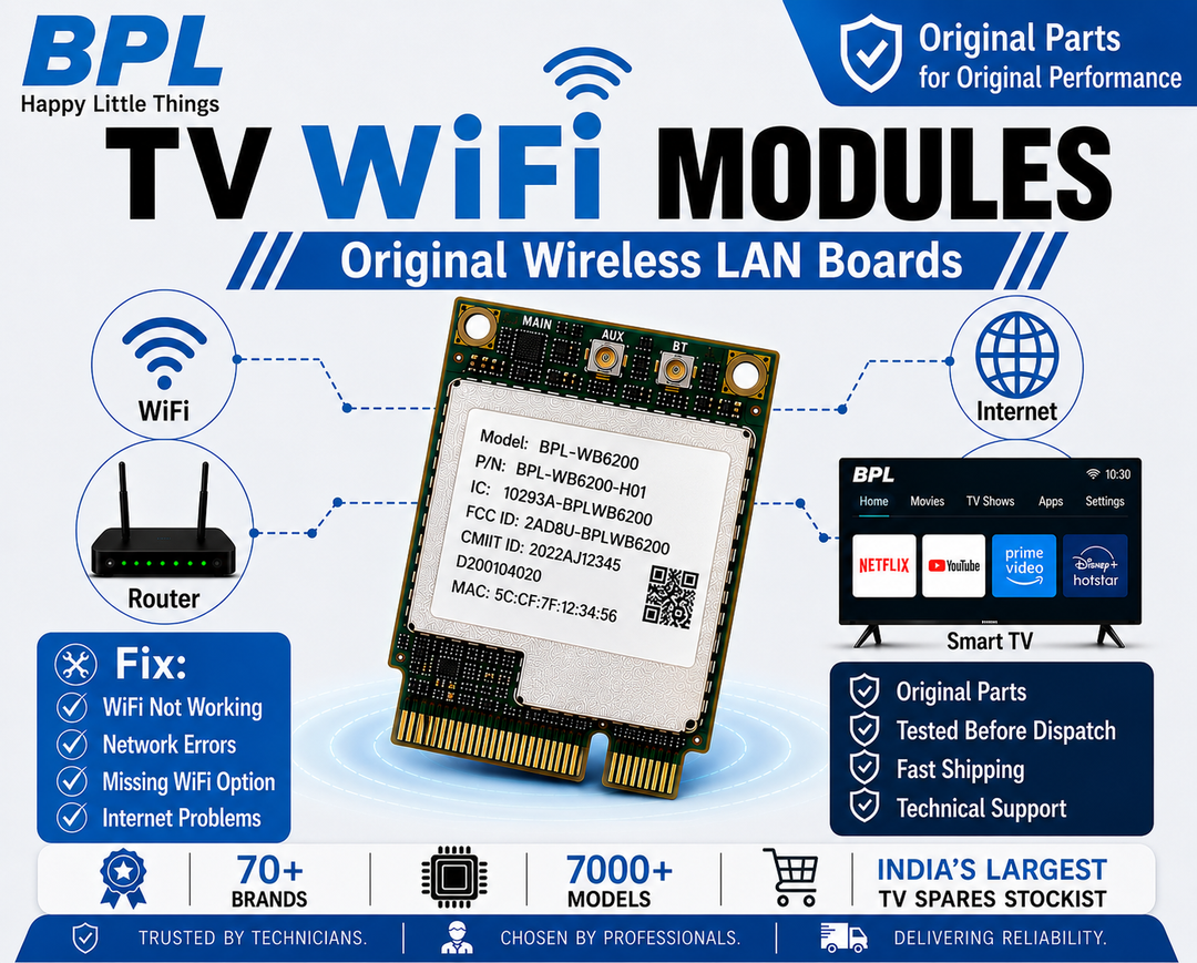 BPL TV WiFi Module | Original Wireless LAN Modules - Great Bharat Electronics