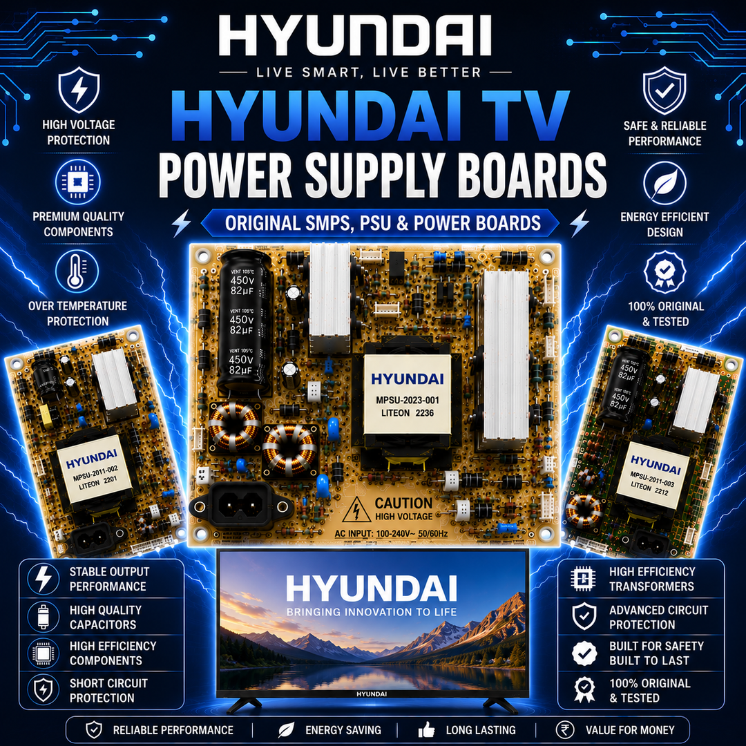 Hyundai TV Power Supply Boards - Great Bharat Electronics