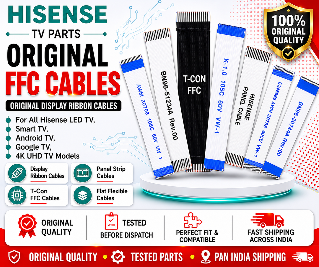 Hisense TV FFC Cables | Original Display Ribbon Cables