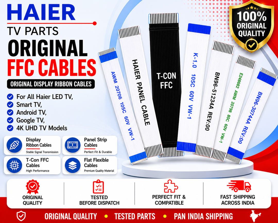 Haier TV FFC Cables | Original Display Ribbon Cables