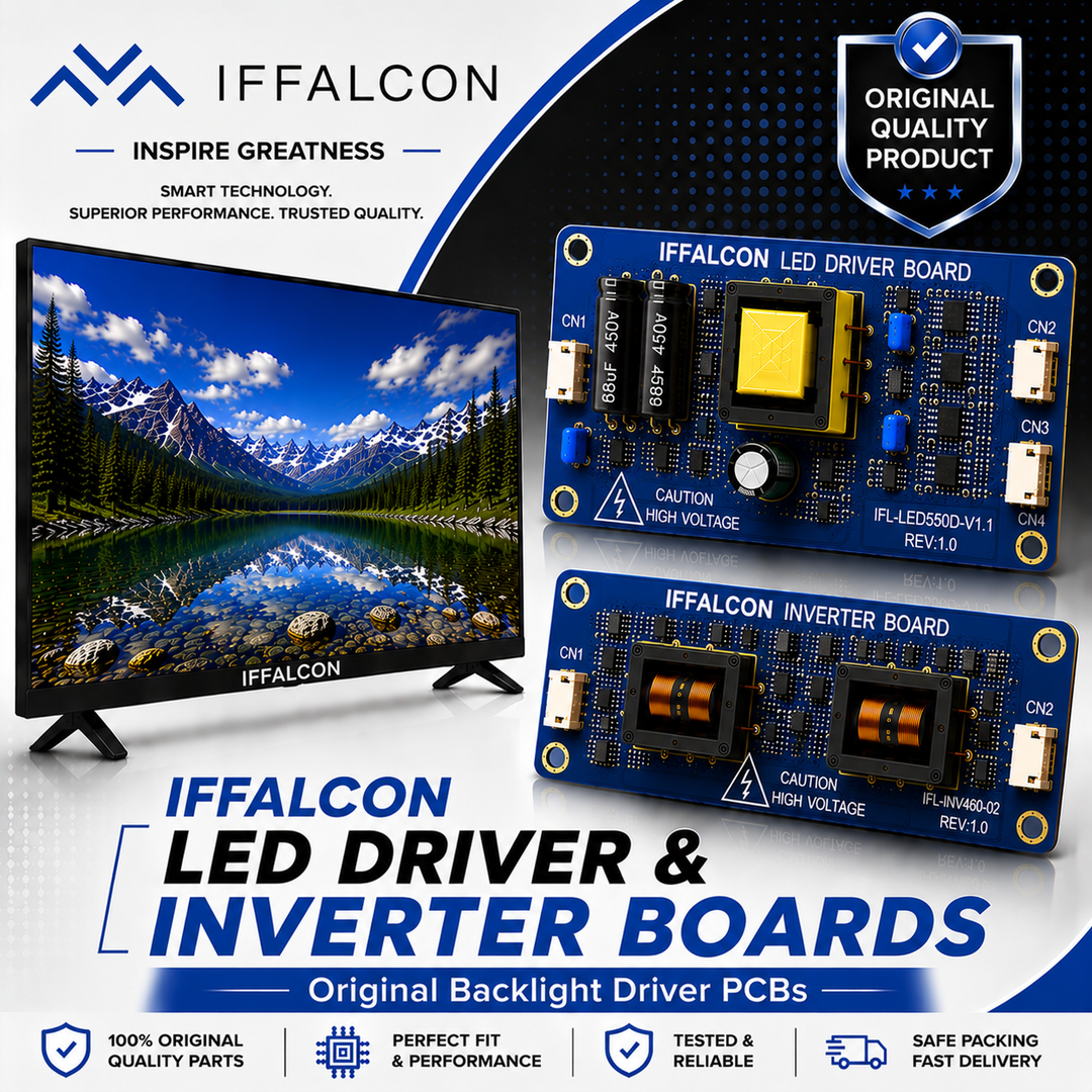 iFFALCON TV LED Driver & Inverter Boards - Great Bharat Electronics