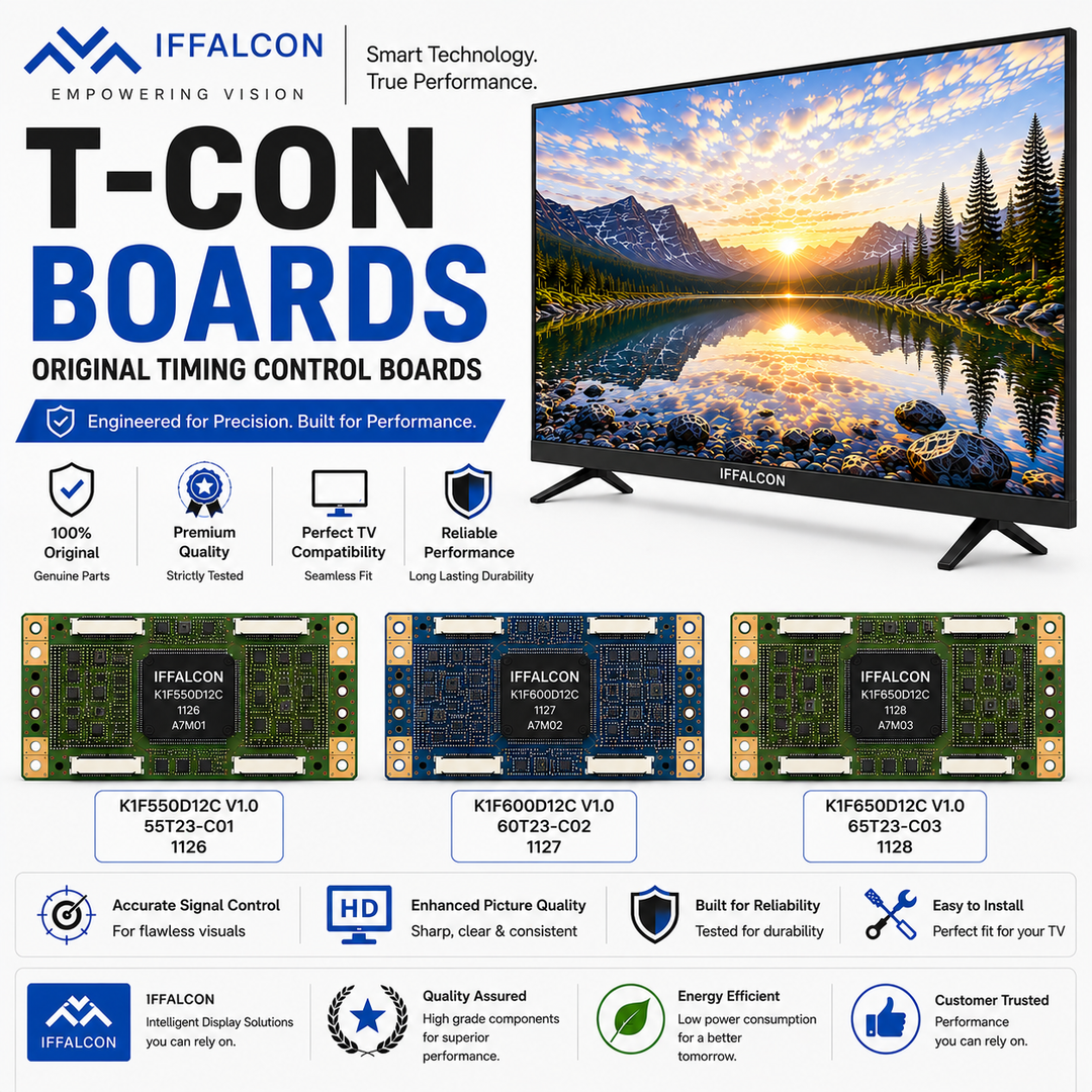 iFFALCON TV T-Con Boards | Original Timing Control Boards - Great Bharat Electronics